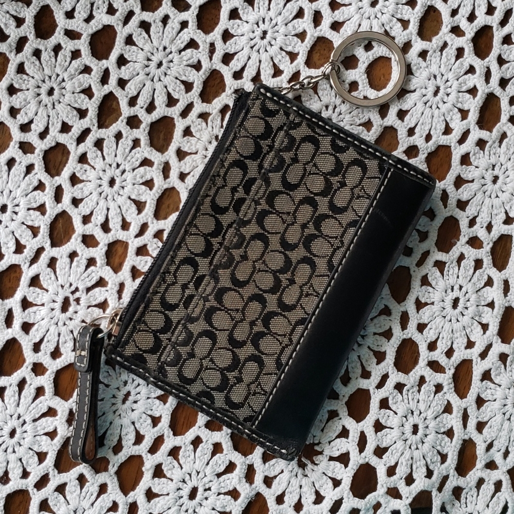 COACH Signature Card/Coin Case